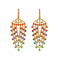 Bollywood Dreams Rainbow earrings
