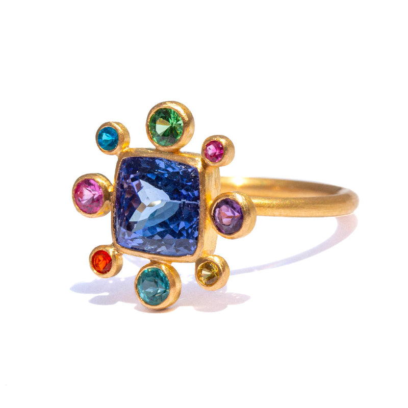 Byzantine Tanzanite ring