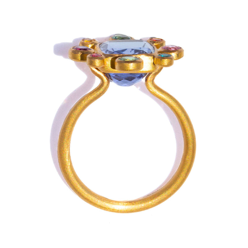 Byzantine Tanzanite ring