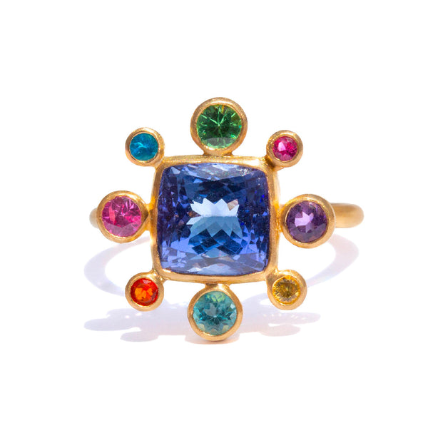 Byzantine Tanzanite ring