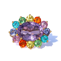 Amethyst Hortensia Ring 