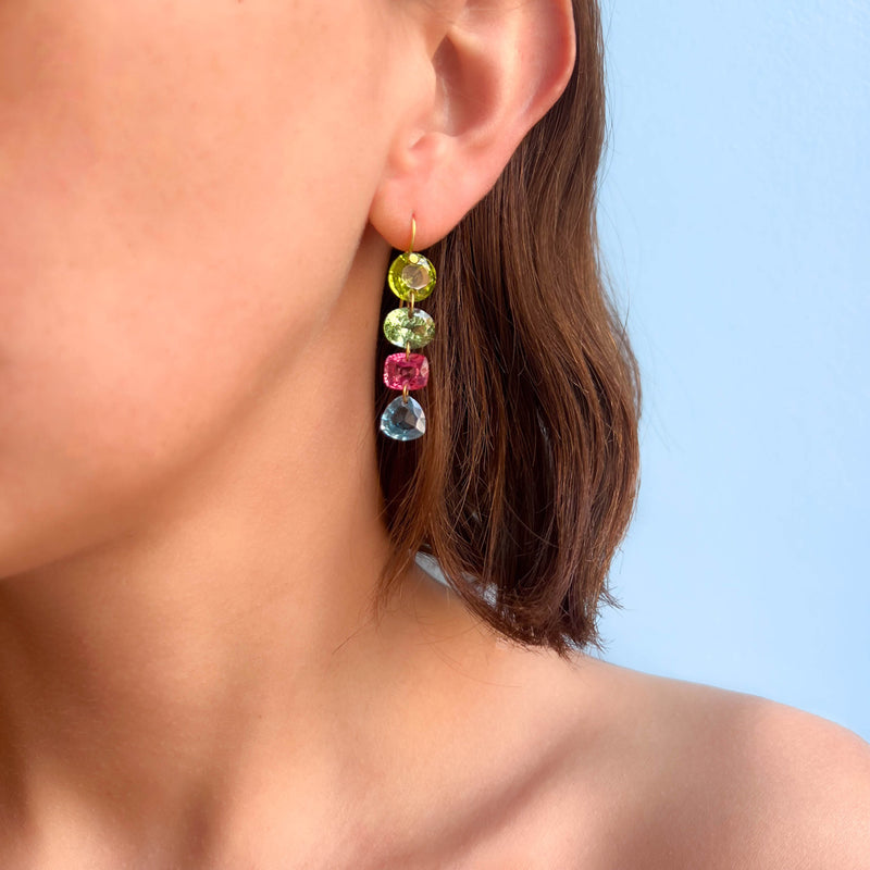 Arabella Tourmaline earrings