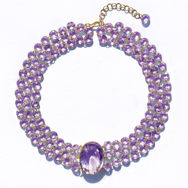 Diana Amethyst necklace