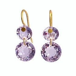 Earrings Incandescence Amethyst