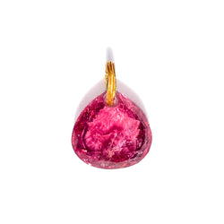 Pink Tourmaline Briolette Pendant