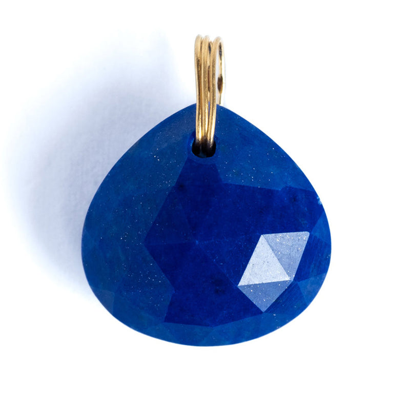 Lapis Lazuli Briolette Pendant