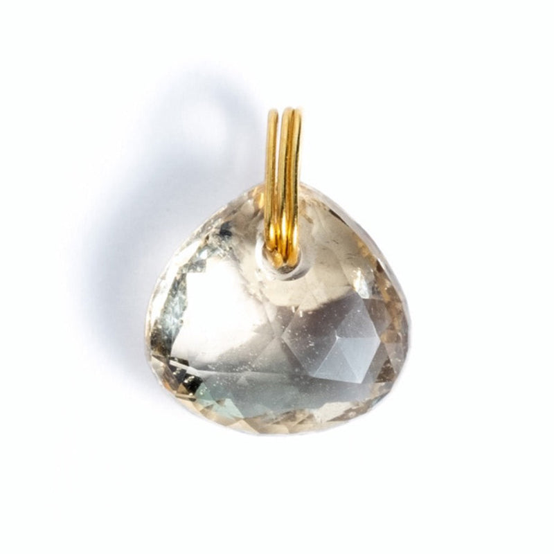  smokey Quartz Briolette Pendant <br>