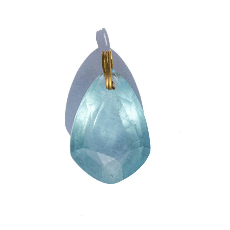 Gem Pendant Aquamarine Opaque
