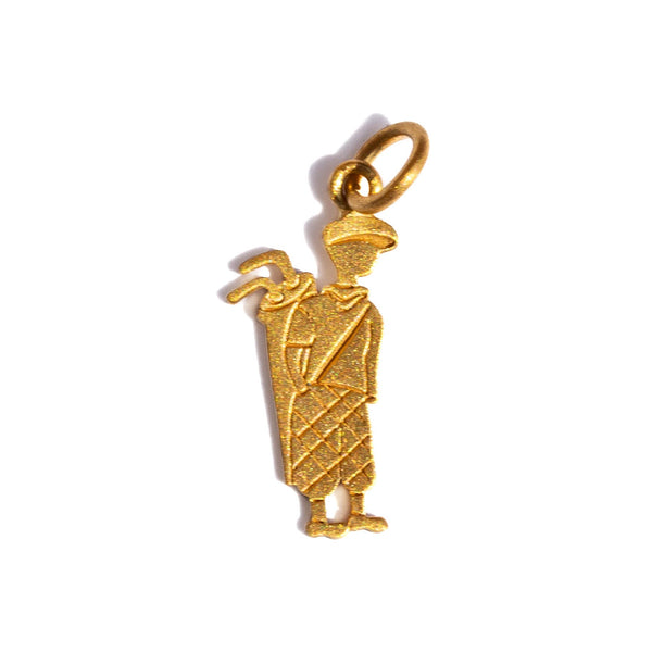 Golfer pendant