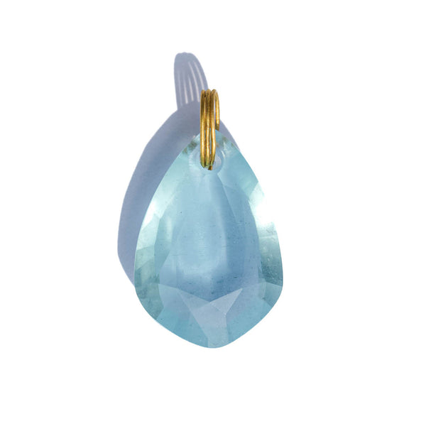 Gem Pendant Aquamarine Opaque