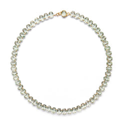 Necklace Collar Quartz Green