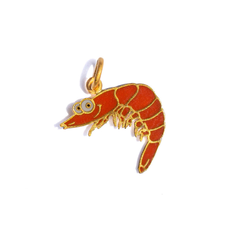 Shrimp pendant