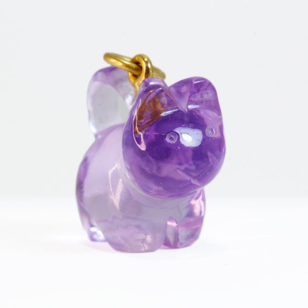 Felix the Cat Amethyst Pendant