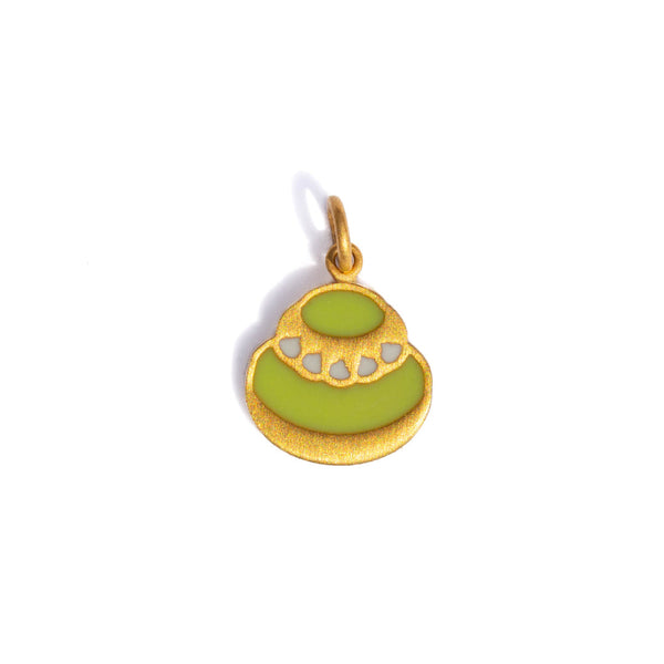 Pendant Religieuse Pistache