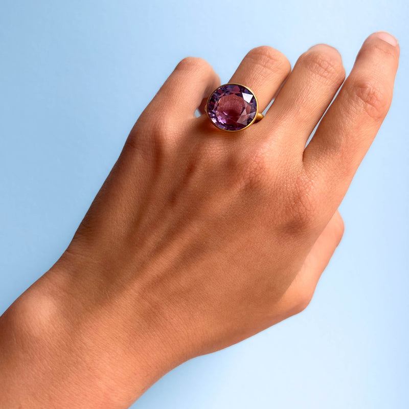 Amethyst Princess Ring