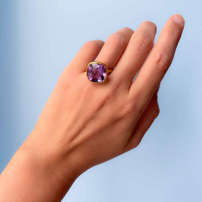 Amethyst Princess Ring