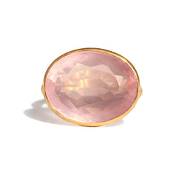 Rose Quartz Princess Ring