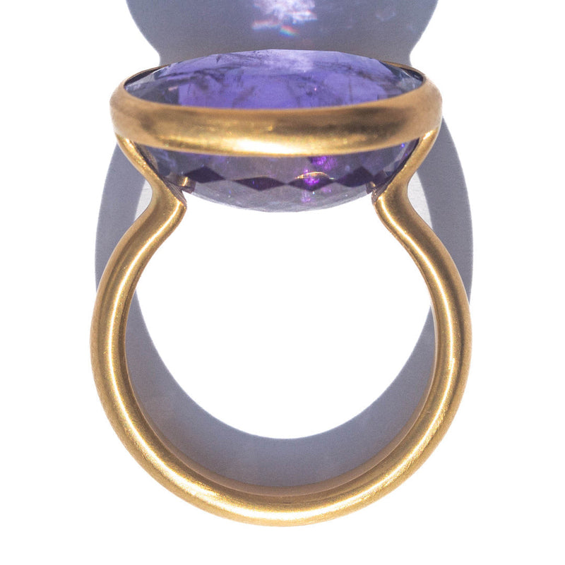 Tanzanite Princess Ring