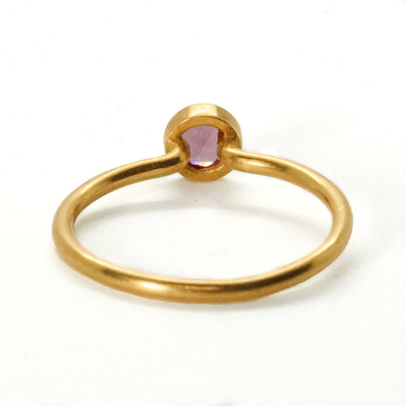 Pink Sapphire Mini Princess Ring