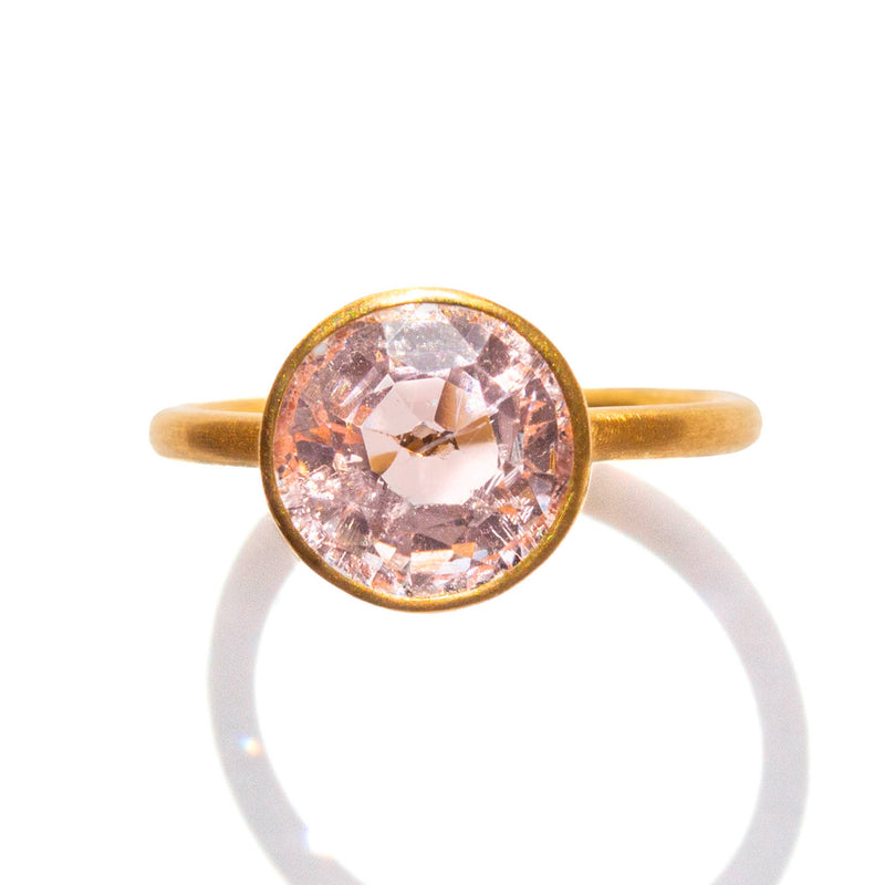 Mini Princess Pink Tourmaline Ring