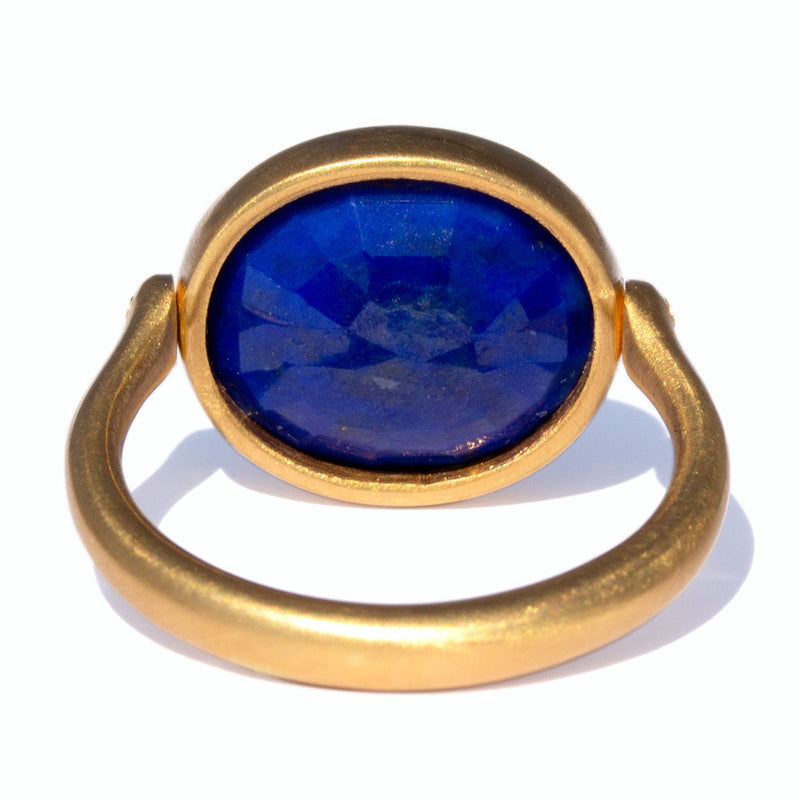 Lapis lazuli Swivel Ring                                