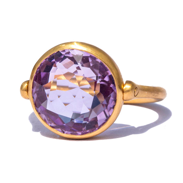 Amethyst Swivel Ring