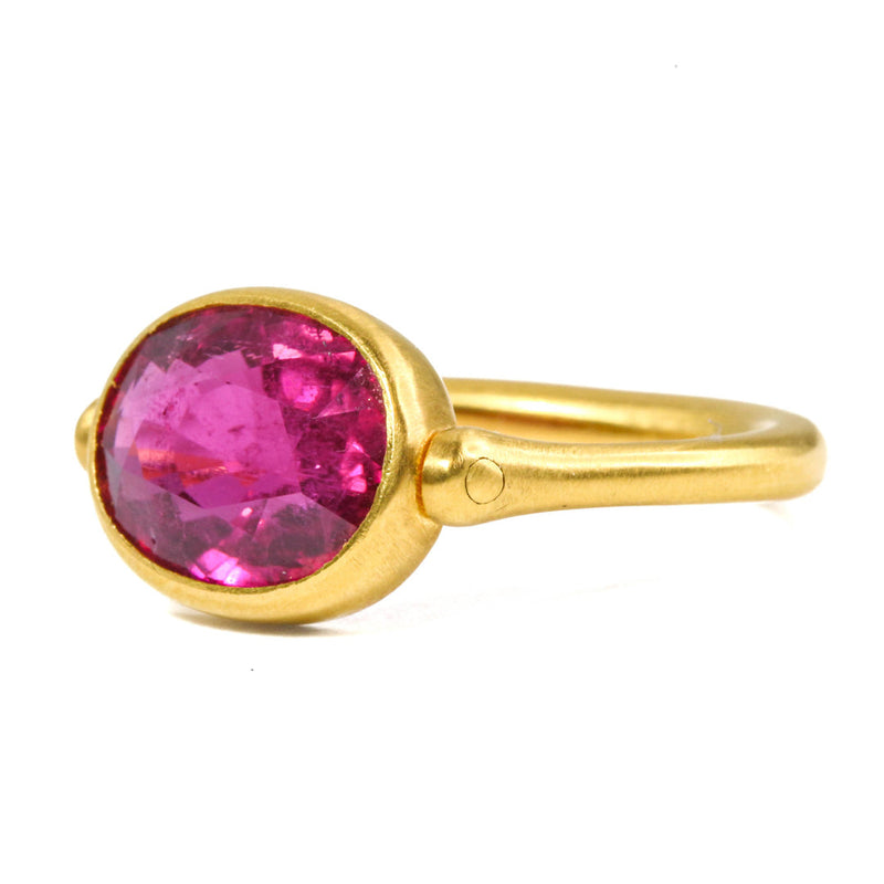 RING SWIVEL RUBELLITE