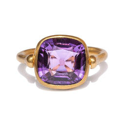 Amethyst Swivel Ring