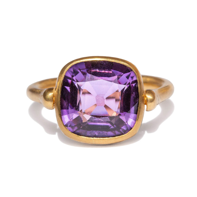 Amethyst Swivel Ring