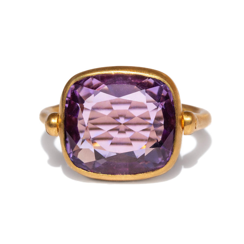 Amethyst Swivel Ring