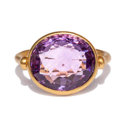 Amethyst Swivel Ring