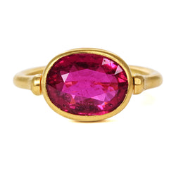 RING SWIVEL RUBELLITE