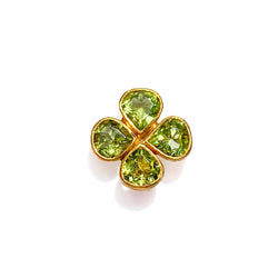 Pendant Small Clover Peridot