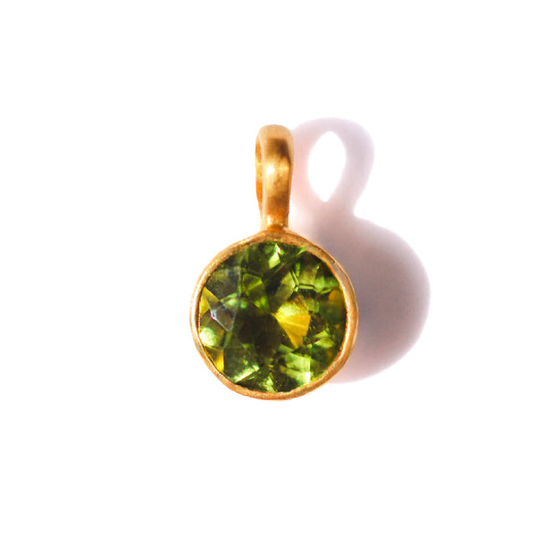 Pendant Bindi Peridot 0,7 cm