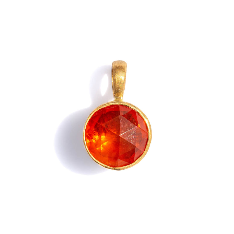 Bindi Fire Opal Pendant