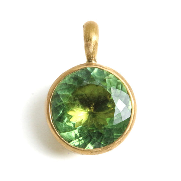 Marie-Hélène-de-taillac-pendant-gem-bindi-green-tourmaline-green-gold-gold-jewelry-mht-luxury-jewelry-brand