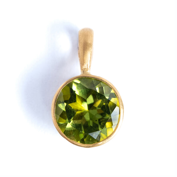 Pendant Bindi Peridot 0,8 cm