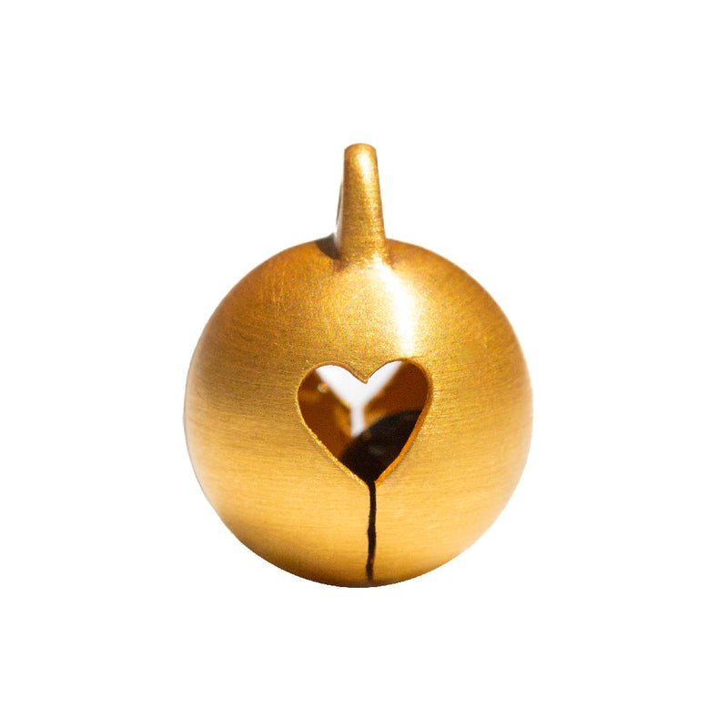 Grelot Heart Green Tourmaline Pendant