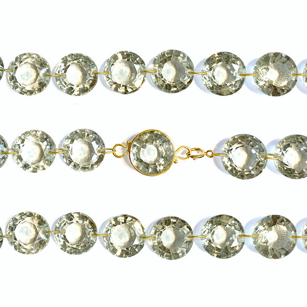 Necklace Lady Like Quartz Green XL