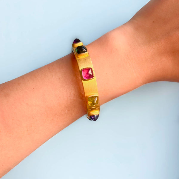 MULTICOLORED PUNKY BRACELET