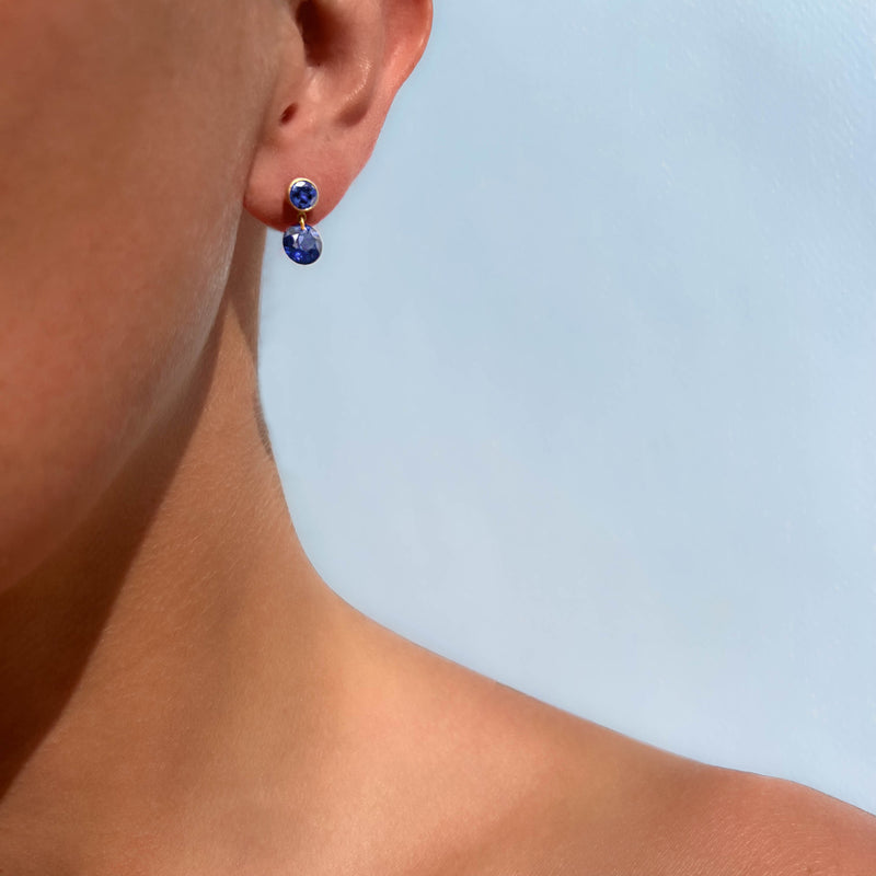 Tanzanite Incandescence Miniature Earrings 