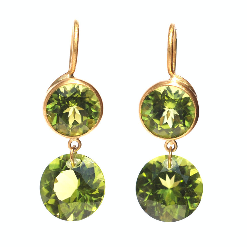 Peridot Incandescence Earrings  