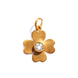 Diamond Clover Pendant