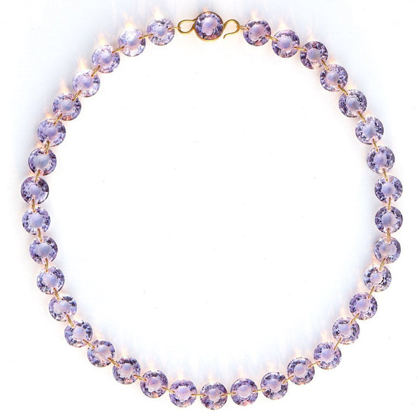 Lady Like Amethyst XL necklace