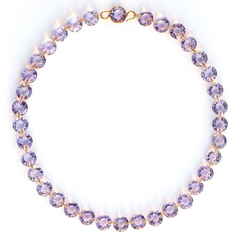 Lady Like Amethyst XL necklace