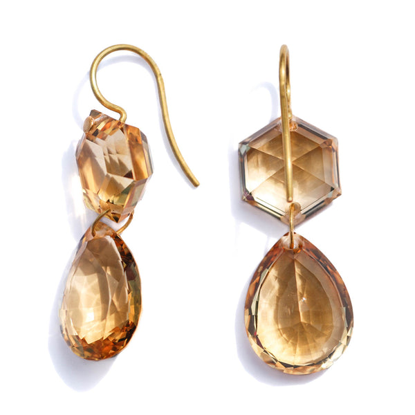 Bianca Citrine earrings