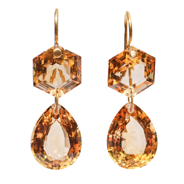 Bianca Citrine earrings