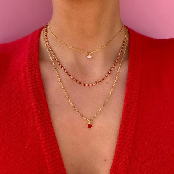 Red Heart Charm