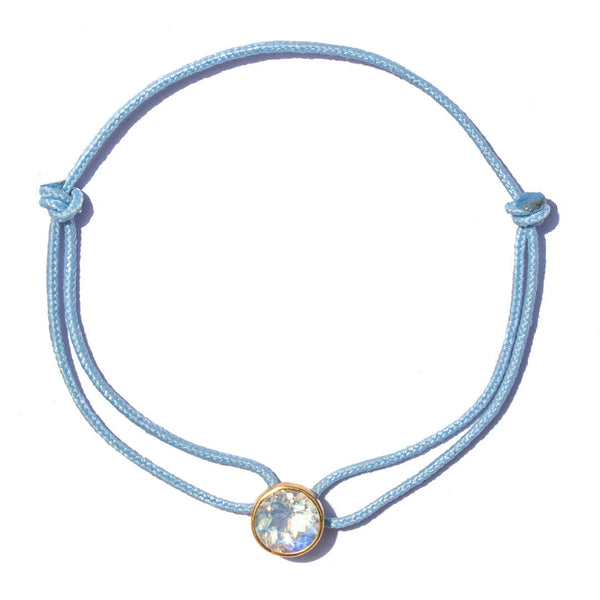 Rainbow  Moonstone Glowing Bracelet