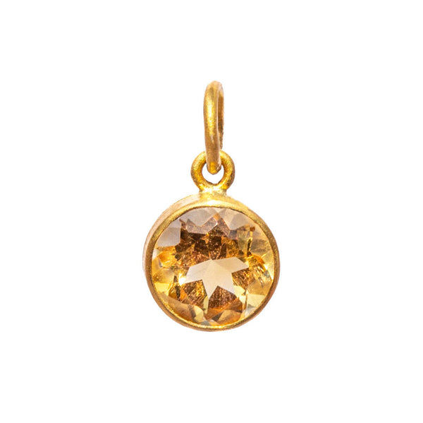 Glowing Citrine Pendant